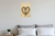 My Fur Baby Jack Russell Terrier Dog Bone Heart Vintage 12x18 US Made Poster
