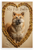 My Fur Baby Akita Dog Dog Bone Heart Frame 12x18 US Made Poster