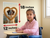 My Fur Baby Saint Bernard Dog Bone Heart Mountain Backdrop 12x18 US Made Poster