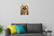 My Fur Baby Saint Bernard Dog Bone Heart Mountain Backdrop 12x18 US Made Poster