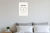 Dog Mom Great Pyrenees Bone Heart Minimalist 12x18 US Made Poster