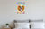 Dog Mom Boston Terrier Dog Bone Heart Playful 12x18 US Made Poster