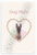 Belgian Malinois Dog Mom Bone Heart Minimalist 12x18 US Made Poster