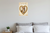 My Fur Baby Cardigan Welsh Corgi Dog Bone Heart Frame Vintage 12x18 US Made Poster