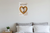My Fur Baby Rat Terrier Dog Bone Heart Frame 12x18 US Made Poster