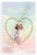 Dog Mom English Setter Bone Heart Pastel 12x18 US Made Poster