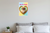 My Fur Baby Pekingese Dog in Dog Bone Heart Frame 12x18 US Made Poster