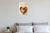 My Fur Baby Pekingese in Dog Bone Heart Frame Whimsical 12x18 US Made Poster