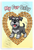My Fur Baby Standard Schnauzer Dog Bone Heart Cartoon 12x18 US Made Poster