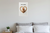 My Fur Baby Chow Chow Dog Bone Heart Frame 12x18 US Made Poster