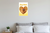 Dog Mom Chow Chow in Bone Treat Heart Playful 12x18 US Made Poster