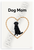Dog Mom Black Flat-Coated Retriever Bone Heart Minimalist 12x18 US Made Poster