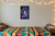 Dog Mom Borzoi in Bone Heart Frame Fantasy 12x18 US Made Poster