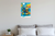 "Sometimes Geography is Geogra-Key" Whimsical Globe Educational 12"x18" US Made Poster
