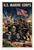 U.S. Marine Corps Vintage Iwo Jima Flag Raising Patriotic 12x18 US Made Poster