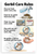 Gerbil Care Rules Educational Cartoon 12x18 US Made Poster
