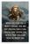 "When You Tear Out a Man's Tongue" Lion Censorship Quote Inspirational 12x18 US Made Poster