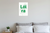 Lối Ra Vietnamese Floral Text Exit Sign 12x18 US Made Poster