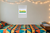 Saída Brazilian Flag Colors Exit Sign Modern 12x18 US Made Poster