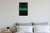 Saída Emergency Exit Sign Minimalist Glow 12x18 US Made Poster