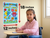 Equal Parts Fun Circles Squares Halves Educational 12x18 US Made Poster