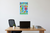 Equal Parts Fun Circles Squares Halves Educational 12x18 US Made Poster