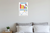 Favorite Fruits Bar Graph Temperature Line Graph Educational 12x18 US Made Poster