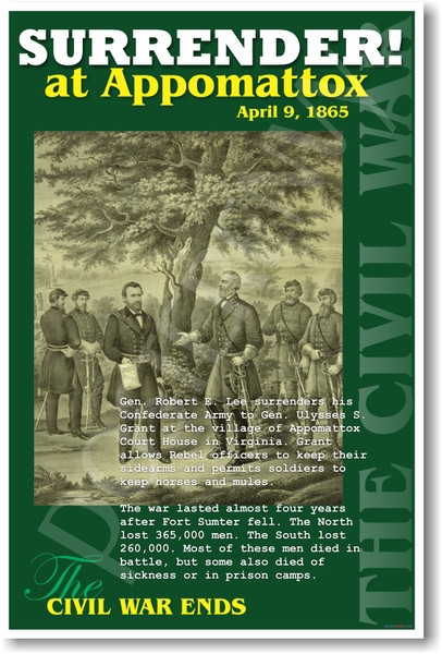 U.S. Civil War - Surrender at Appomattox