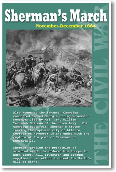 Sherman's March - Union Army - U.S. Civil War