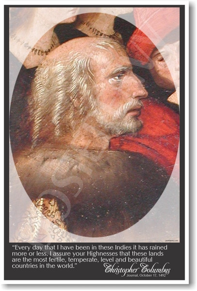 Christopher Columbus - Social Studies Poster