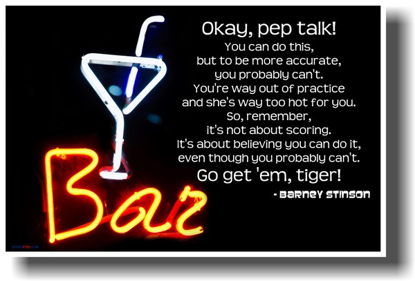 Okay Pep Talk - Barney Stinson