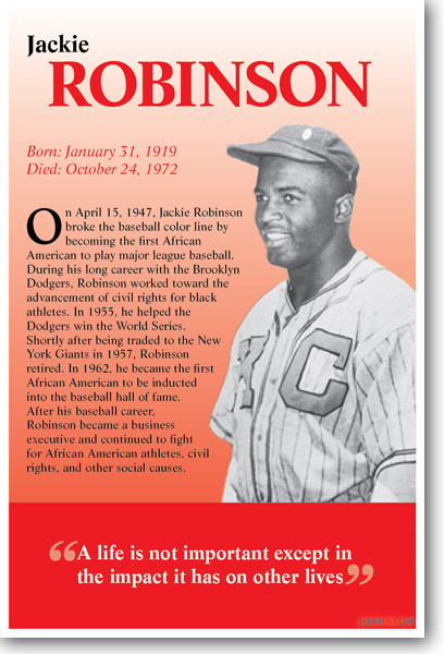Jackie Robinson - Biography - African American Baseball Player