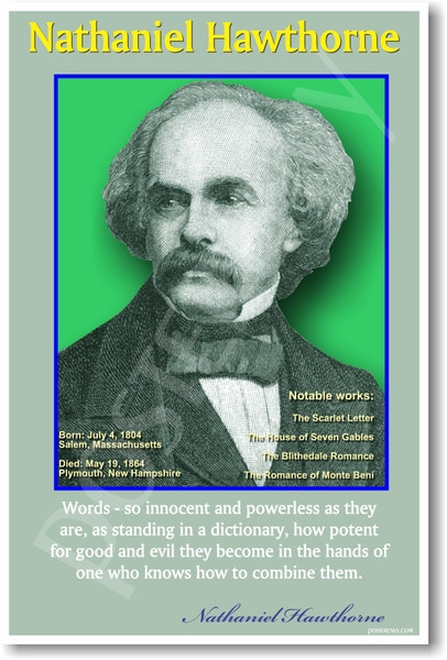 American Author - Nathaniel Hawthorne
