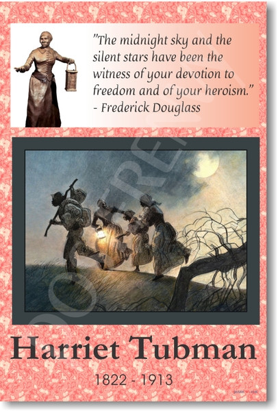 Harriet Tubman - "The midnight sky and the silent stars have been the witness to your devotion to freedom and your heroism." - Frederick Douglass