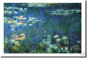 Waterlilies (Green Reflection) by Claude Monet