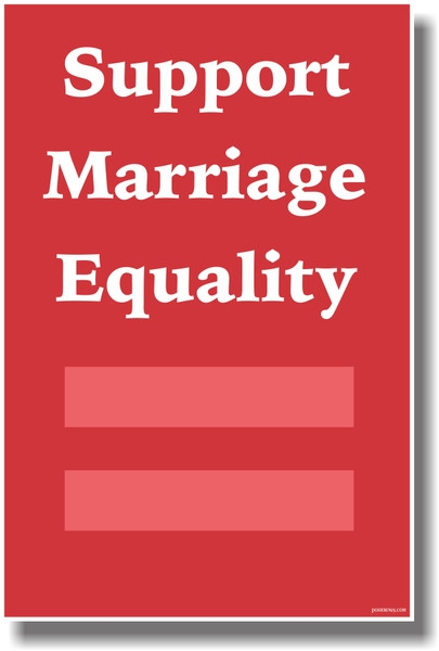 Support Marriage Equality 2 - Gay Rights NEW PosterEnvy Poster