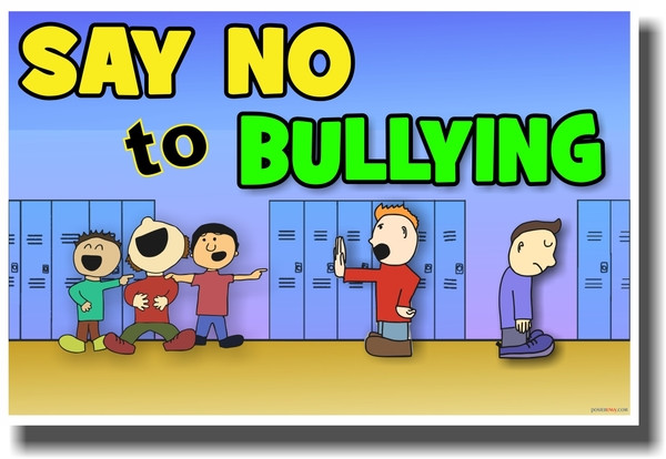 Say No To Bullying - NEW Classroom Motivational PosterEnvy Poster