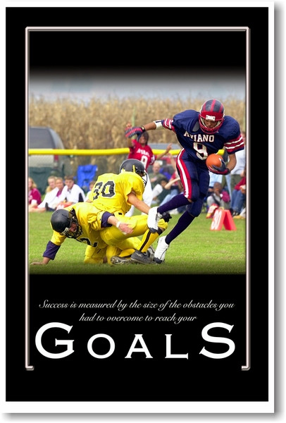 Goals - NEW Classroom Motivational Poster
