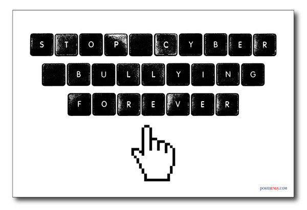 No Bully Behavior - Stop Cyber Bullying Forever - NEW Classroom Motivational PosterEnvy Poster