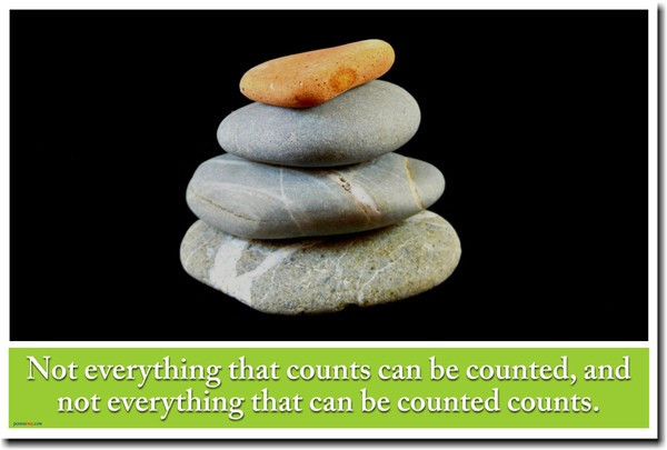 Not Everything that Counts Can be Counted and Not Everything That Can Be Counted Counts