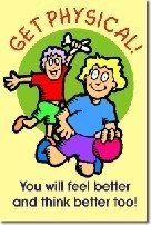 Get Physical - Classroom Motivational Health and Fitness Poster (cm130)