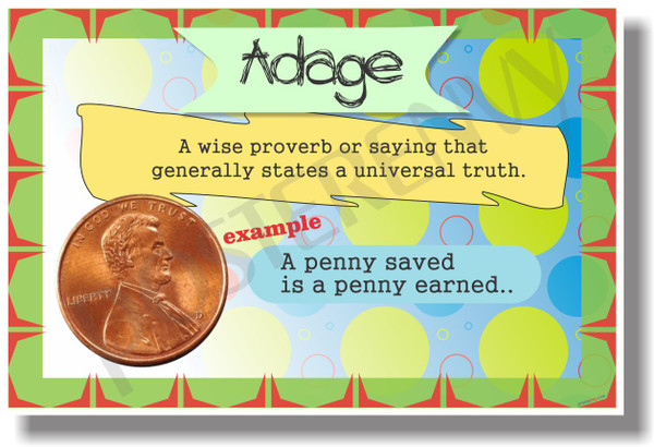 PosterEnvy - Adage