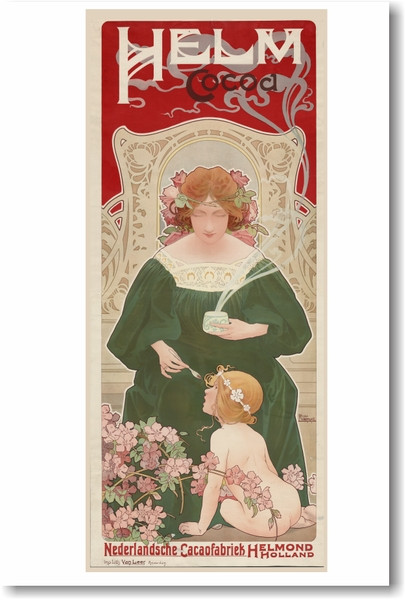 Dutch Helm Cocoa Advertisement - 1899