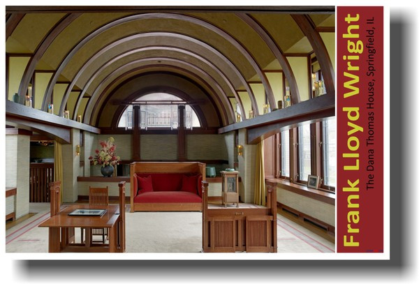 Frank Lloyd Wright - Dana Thomas House Springfield Illinois