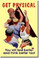 Gym & Health - Get Physical 2 - Classroom Motivational Poster (cm138)