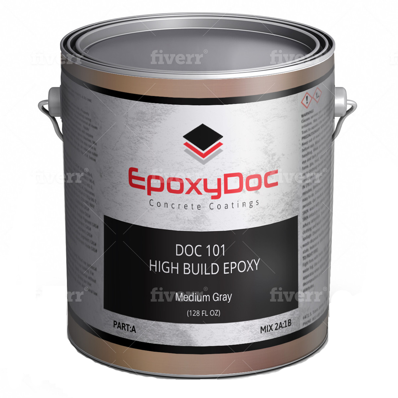 EpoxyDoc crack filler paste.  fill small cracks in concrete before applying epoxy top coats. 