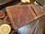 Bifold - 4 Card Slots - Green Stitching