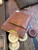 Card Holder - 3 Slots - Blue Stitching
