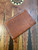 Card Holder - 3 Slots - Blue Stitching