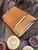Card Holder - 3 Pocket - Grey Stitching